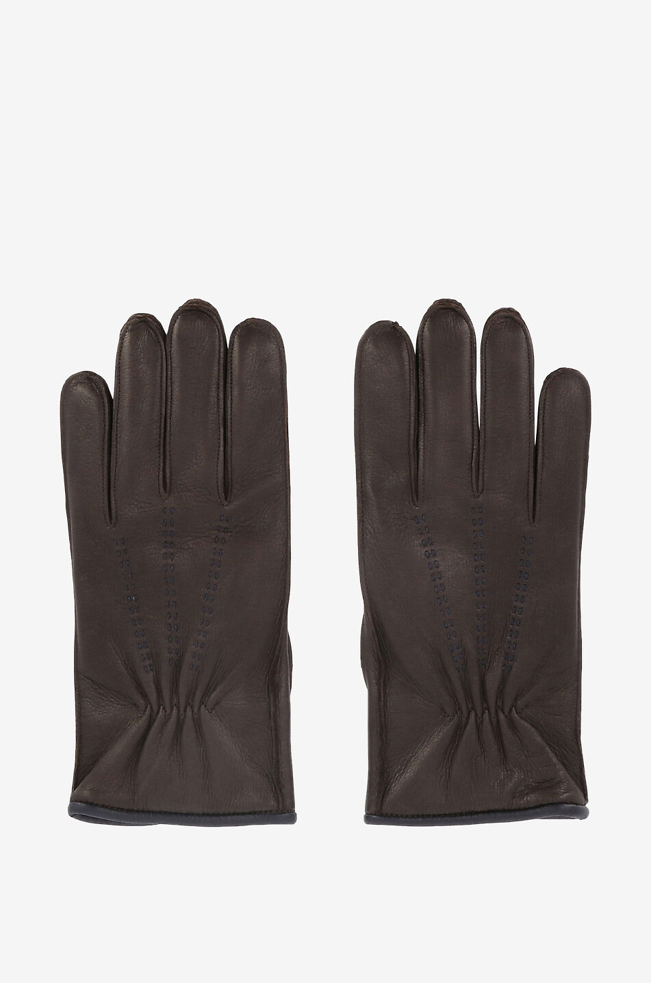 Deerskin and cashmere gloves