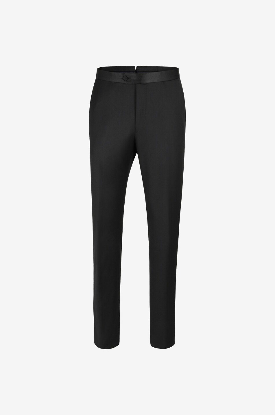 Superfine 150's wool tuxedo trousers