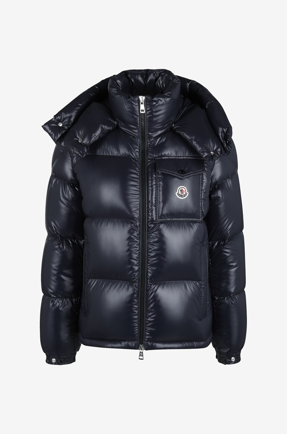 Moncler black down montbeliard jacket hotsell