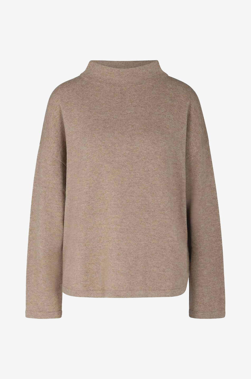 AKRIS PUNTO Pullover mit Trichterkragen aus Wolle und Kaschmir Damen KAMELFARBEN 1