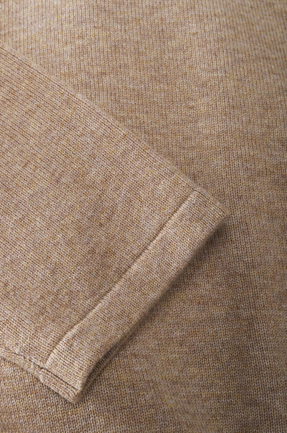 AKRIS PUNTO Pullover mit Trichterkragen aus Wolle und Kaschmir Damen KAMELFARBEN 3