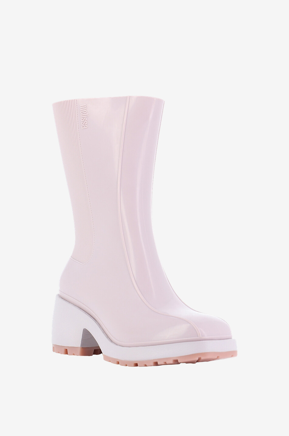 PVC-Stiefeletten mit Absatz Nancy 60