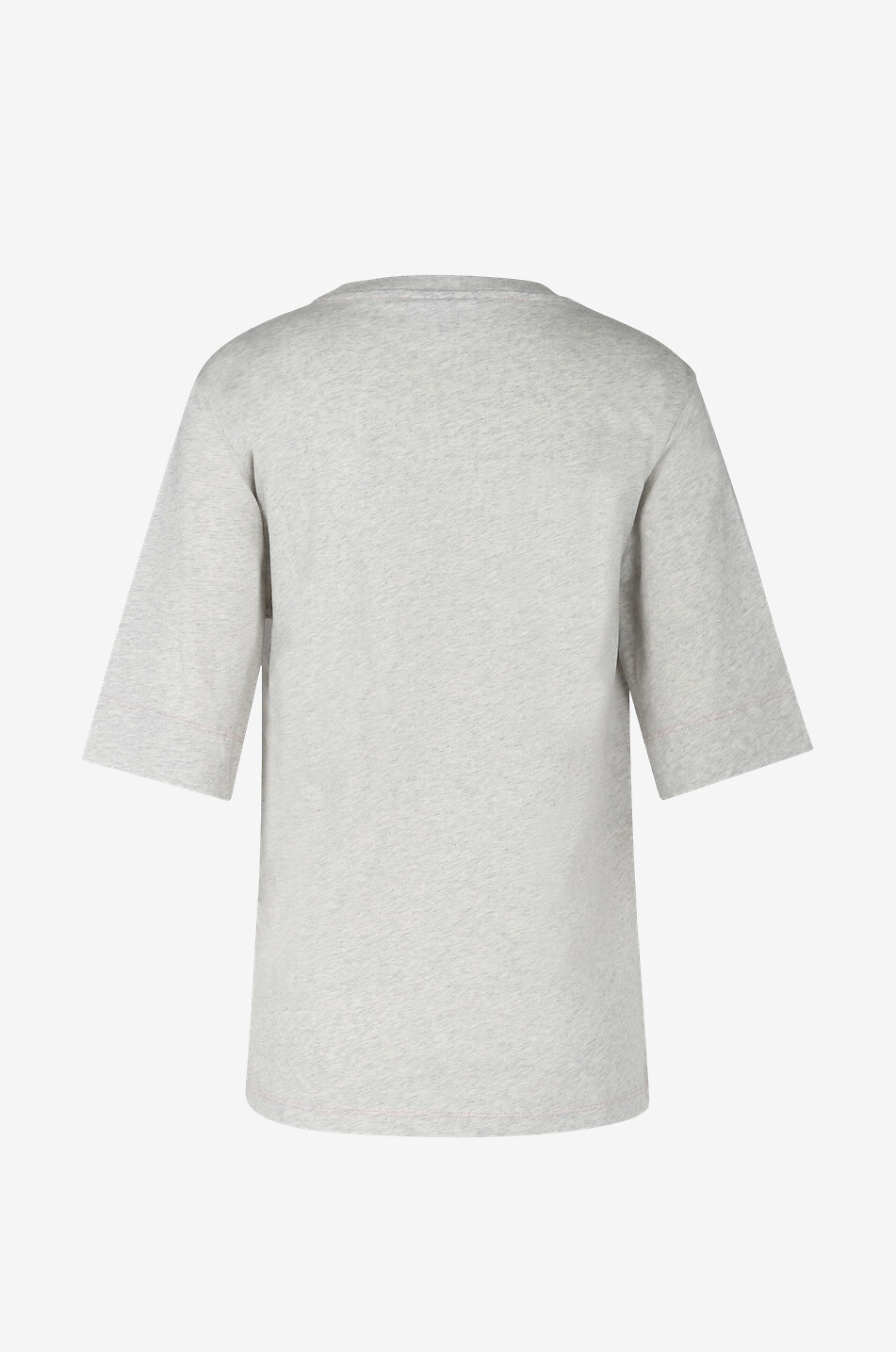 GANNI Bunny printed short-sleeved T-shirt Women LIGHT GREY 2