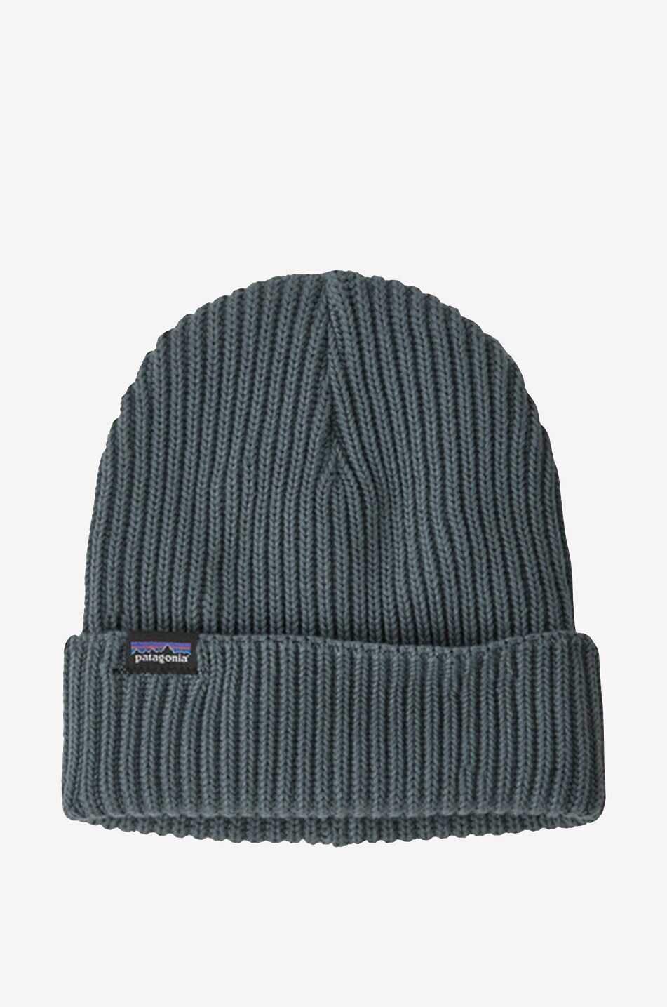 PATAGONIA Rippstrickmütze Fisherman's Rolled Herren HELLGRAU 1