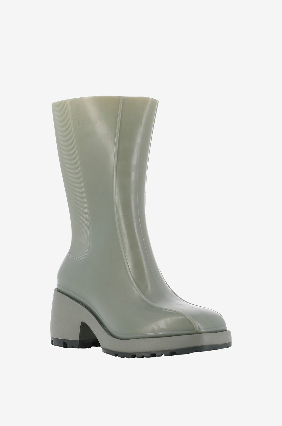Nancy 60 PVC heeled boots