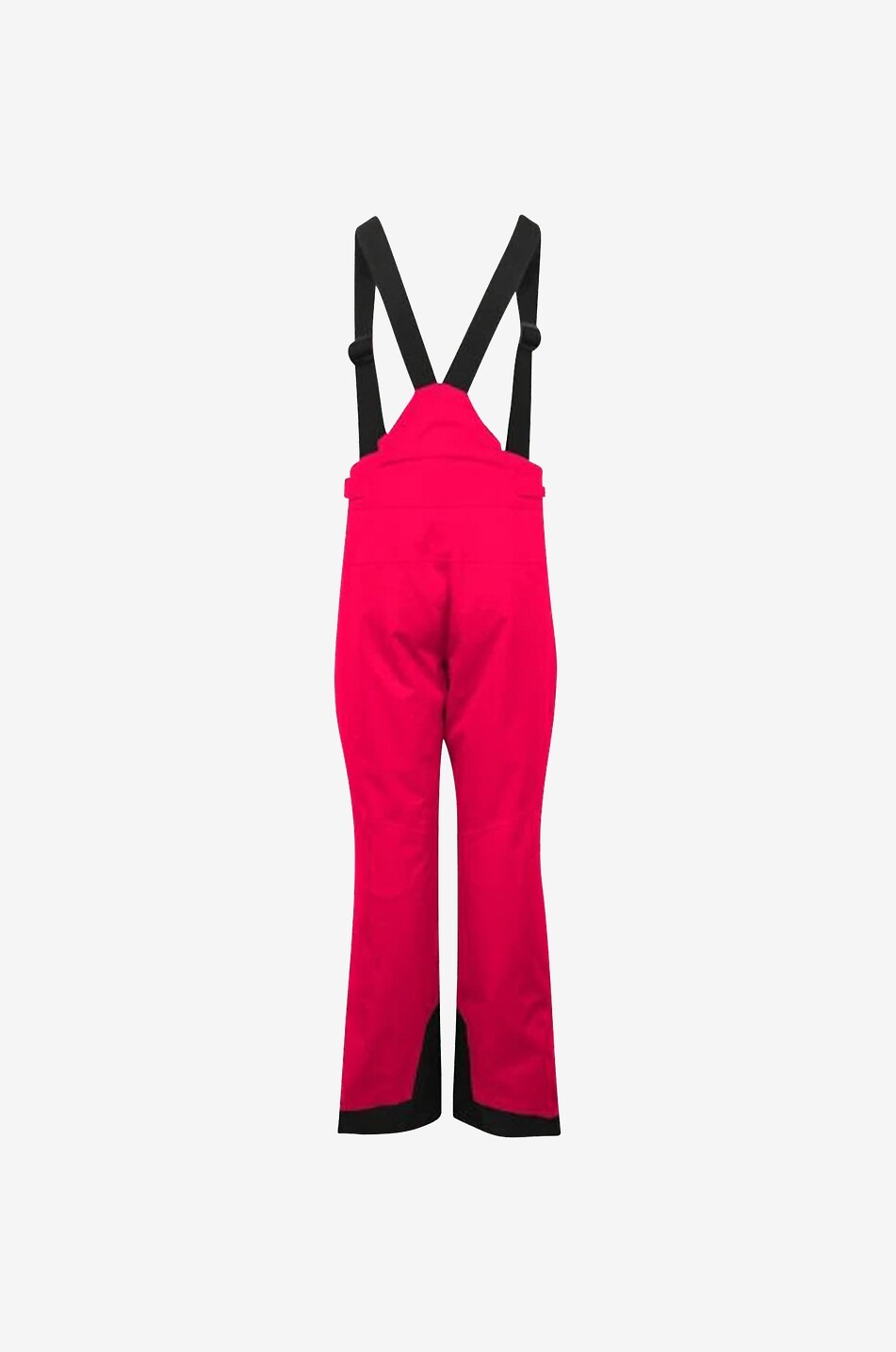 KJUS Silica girl's ski trousers with braces Unisex DARK PINK 1