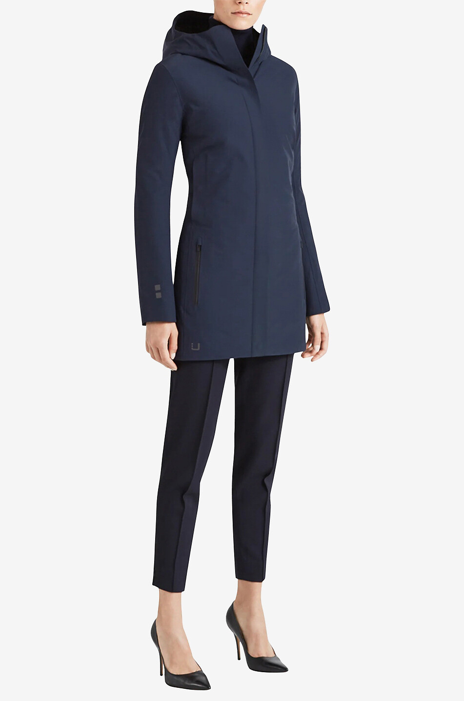 UBR Warmer Slim-Fit-Parka mit Kapuze Spectra Damen DUNKELBLAU 3