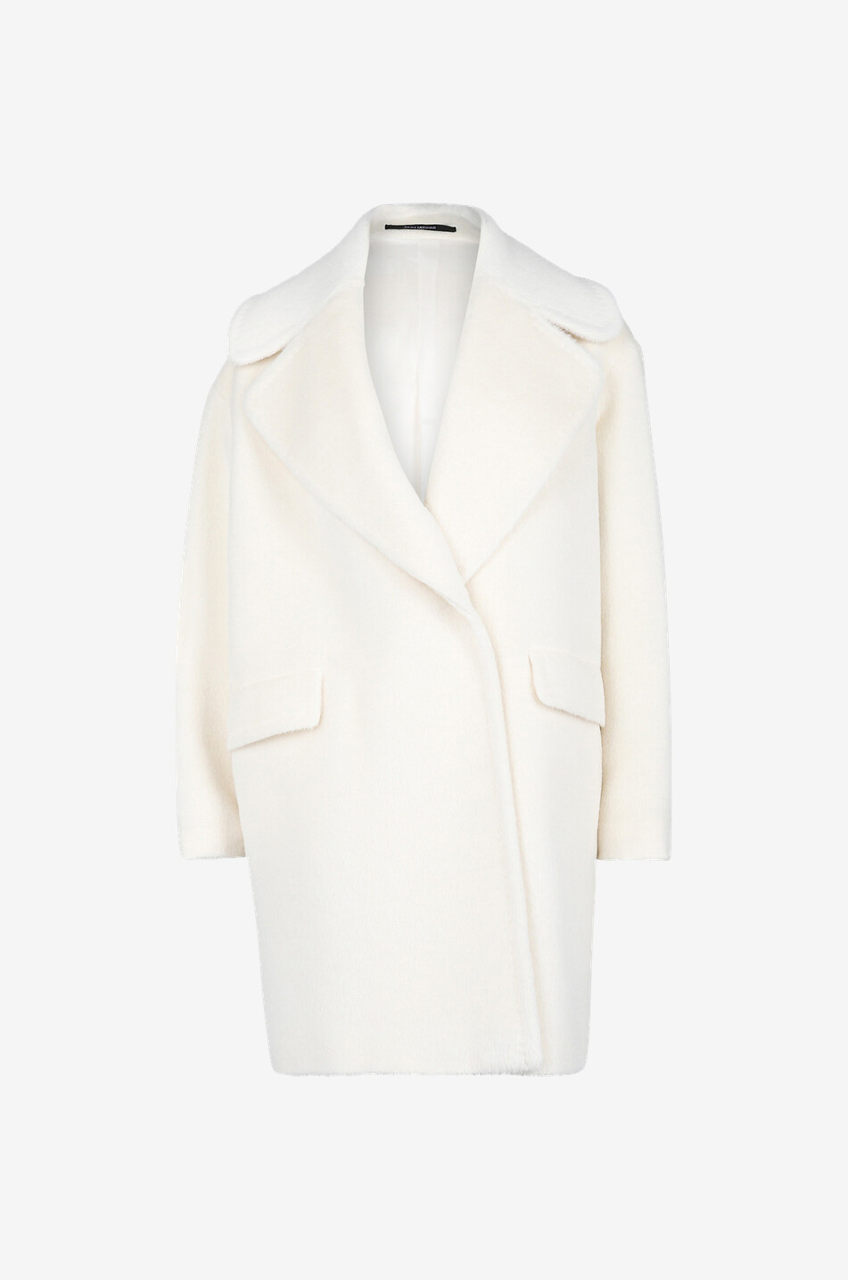 TAGLIATORE Mantel aus Alpaka Astrid Damen WEISS 1
