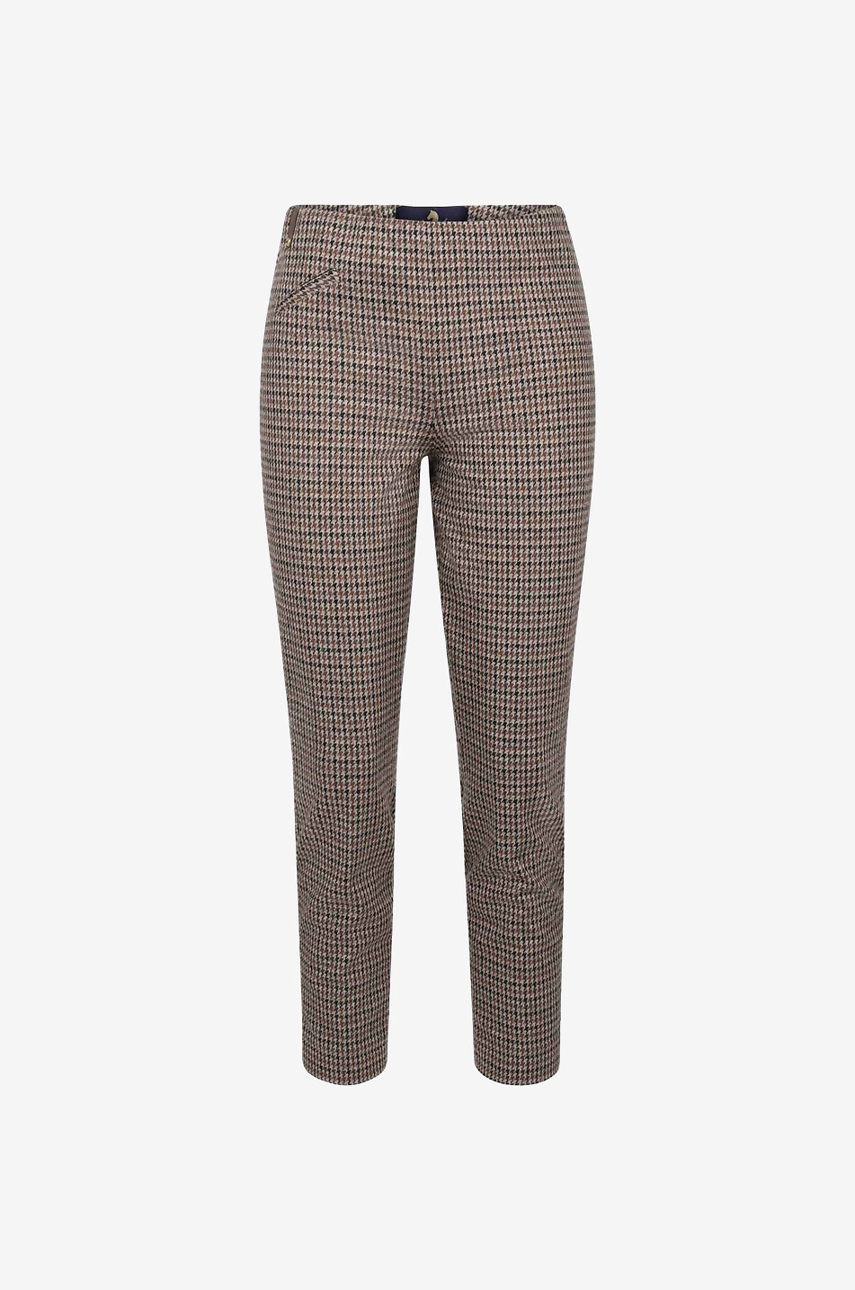 Pantalon slim à carreaux Salt