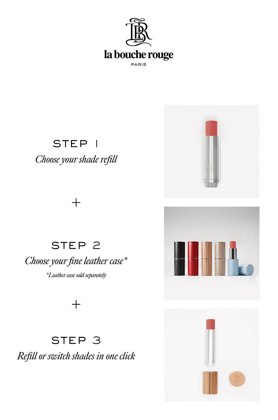LA BOUCHE ROUGE Blush Abricot blush refill Women Colourless 3