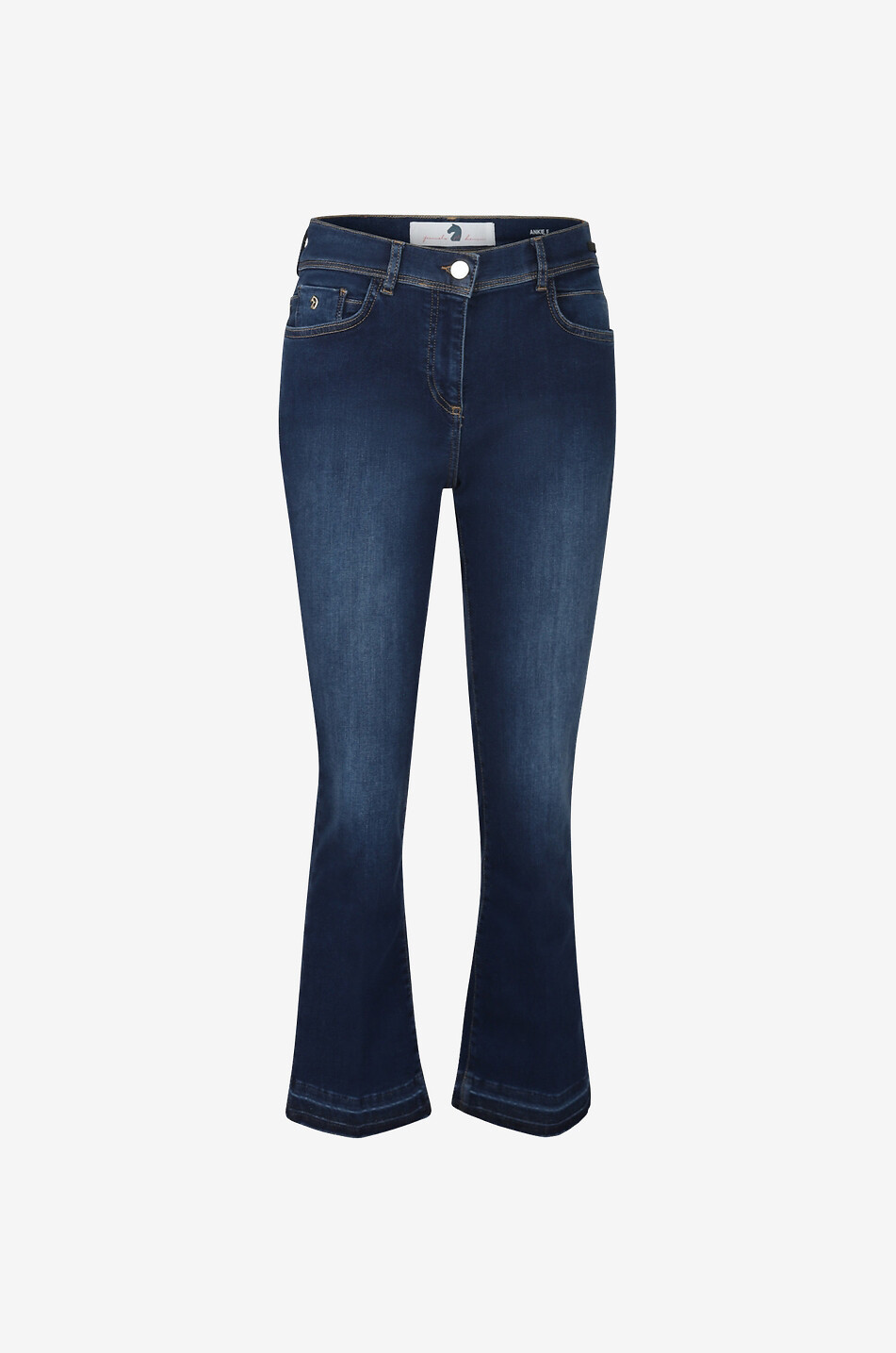 Bootcut-Jeans aus Baumwolle Ankie