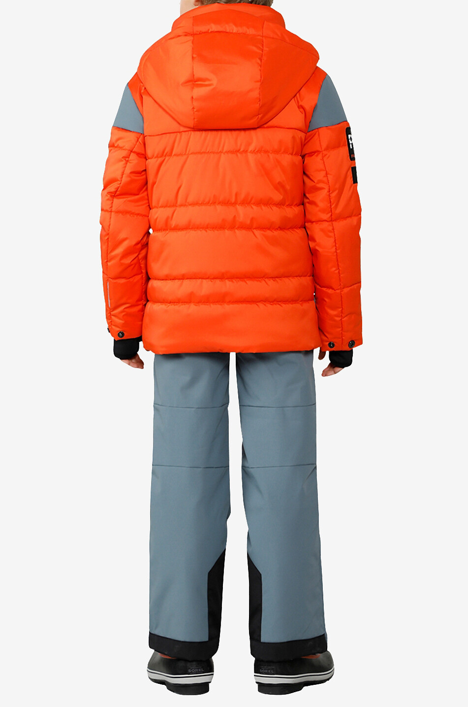 POIVRE BLANC Kinder-Skijacke Unisex ORANGE 3