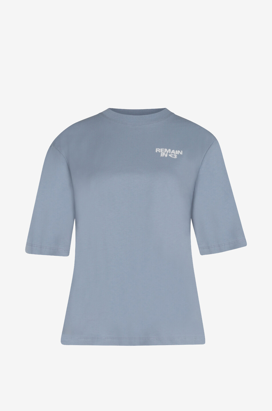 REMAIN BIRGER CHRISTENSEN T-Shirt aus biologischer Baumwolle Remain In <3 Damen BLAU 1