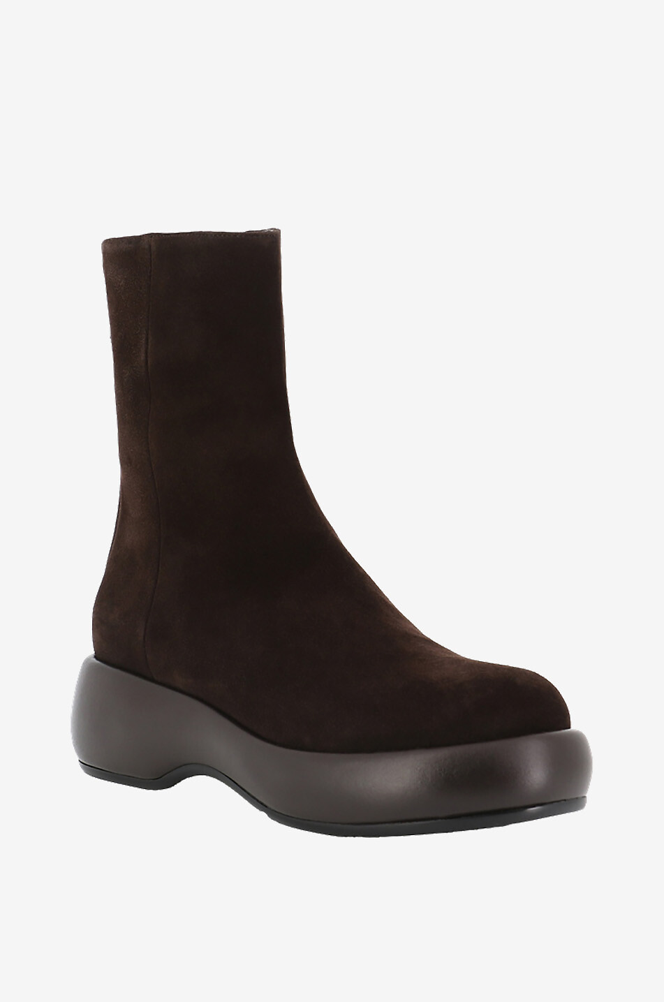 RODO Bottines en daim Elsa Wedge Femme MARRON FONCÉ 1