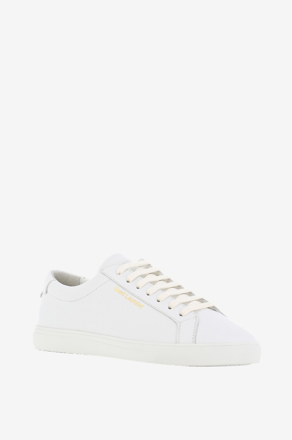 Baskets basses en cuir lisse Andy