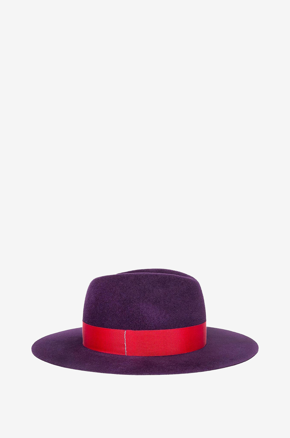 BY VANJA JOCIC Chapeau Fédora en feutre Colour Up Femme VIOLET FONCÉ 2