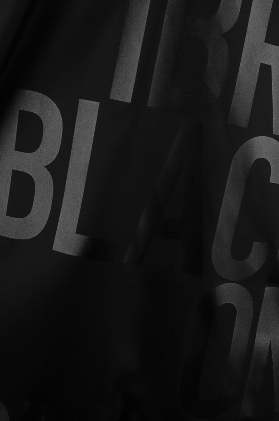 DSQUARED2 Langer Windbreaker mit Kapuze IBRA BLACK ON BLACK Herren SCHWARZ 3