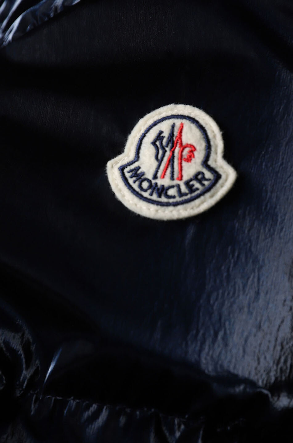 MONCLER Doudoune long métallisée Gaou Femme BLEU 3