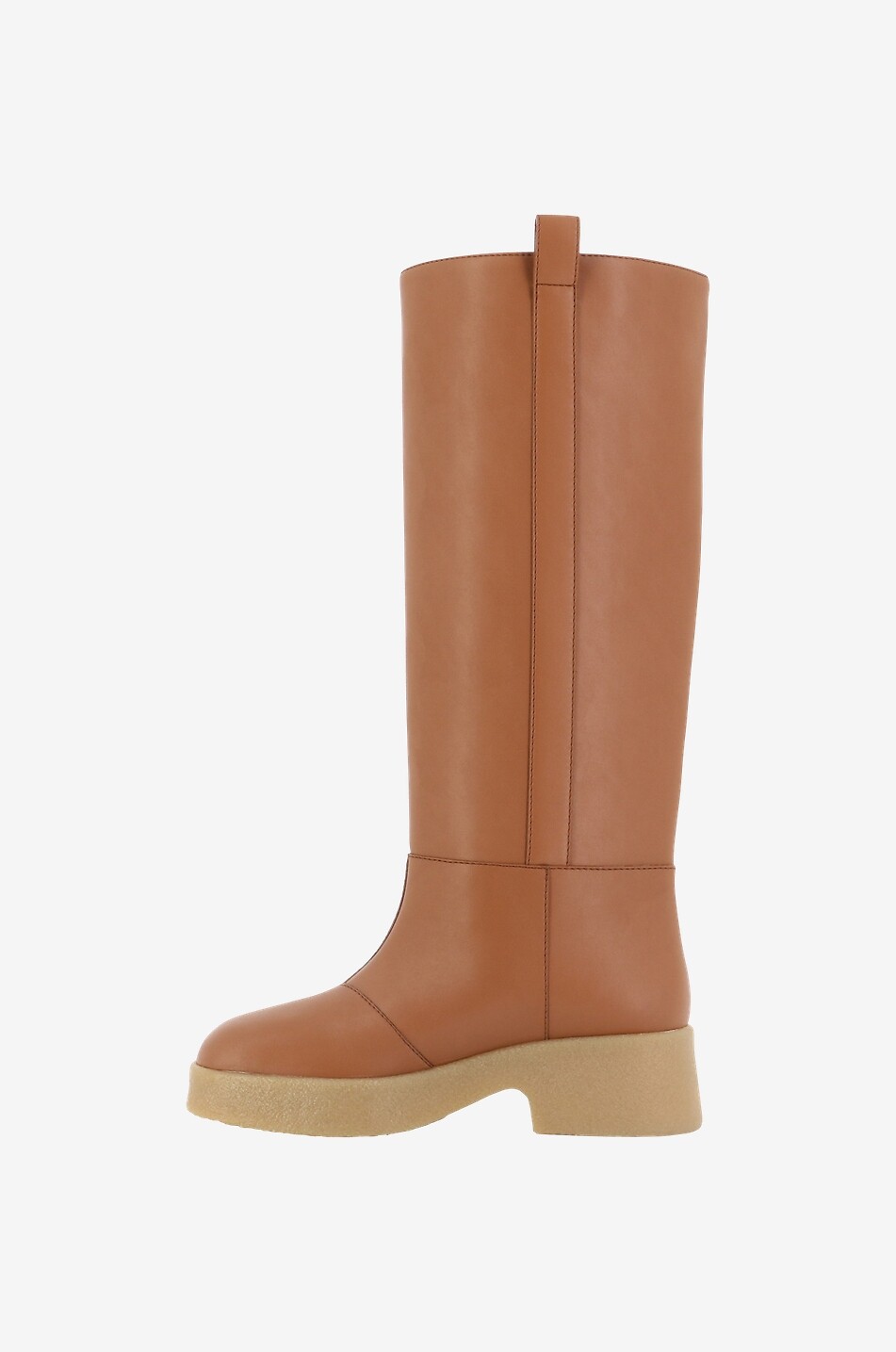 Bottes plates en cuir synthétique Skyla 50