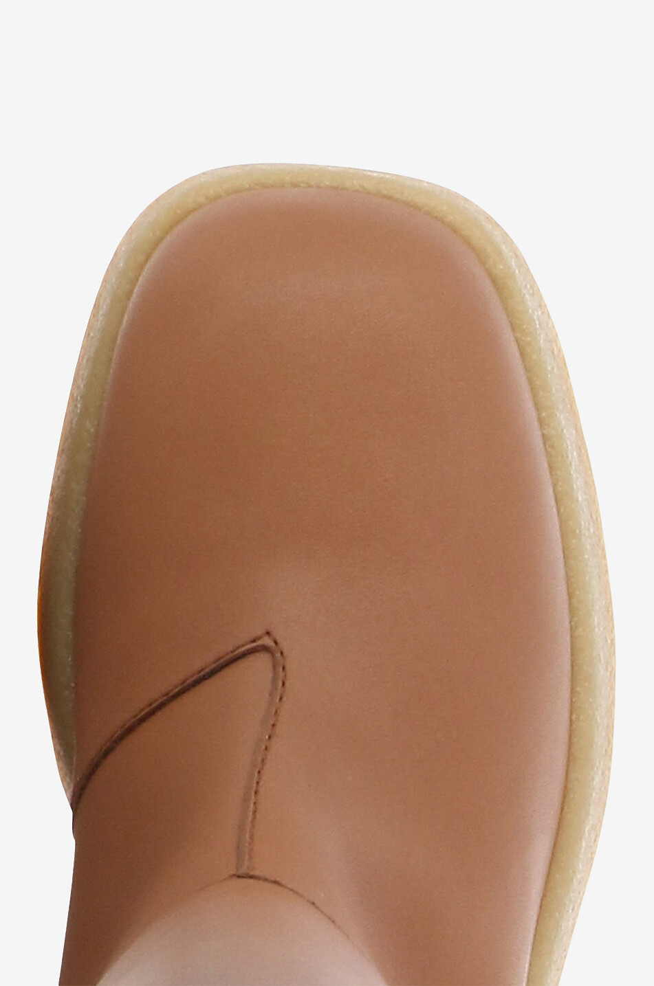 Bottes plates en cuir synthétique Skyla 50