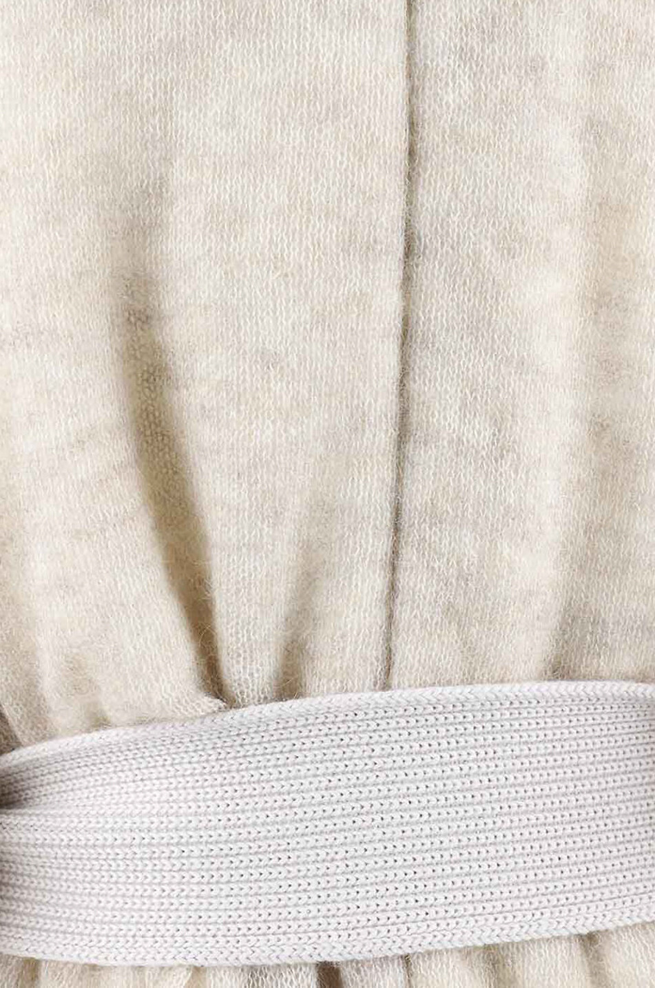 Gefütterter Mantel aus Mohair und Wolle