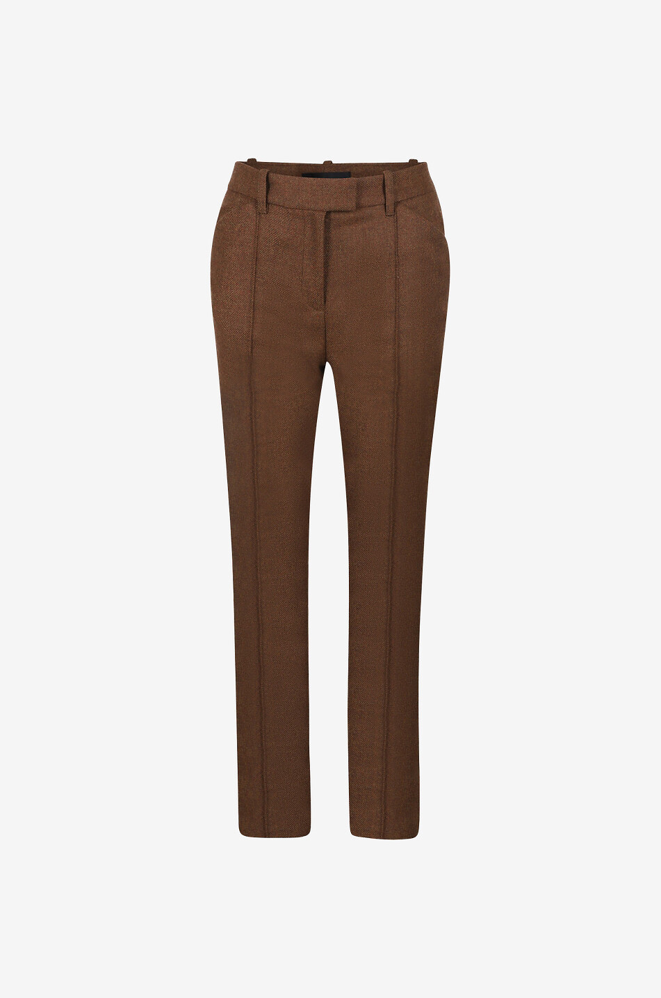 Ausgestellte Hose aus Shetland-Wolle