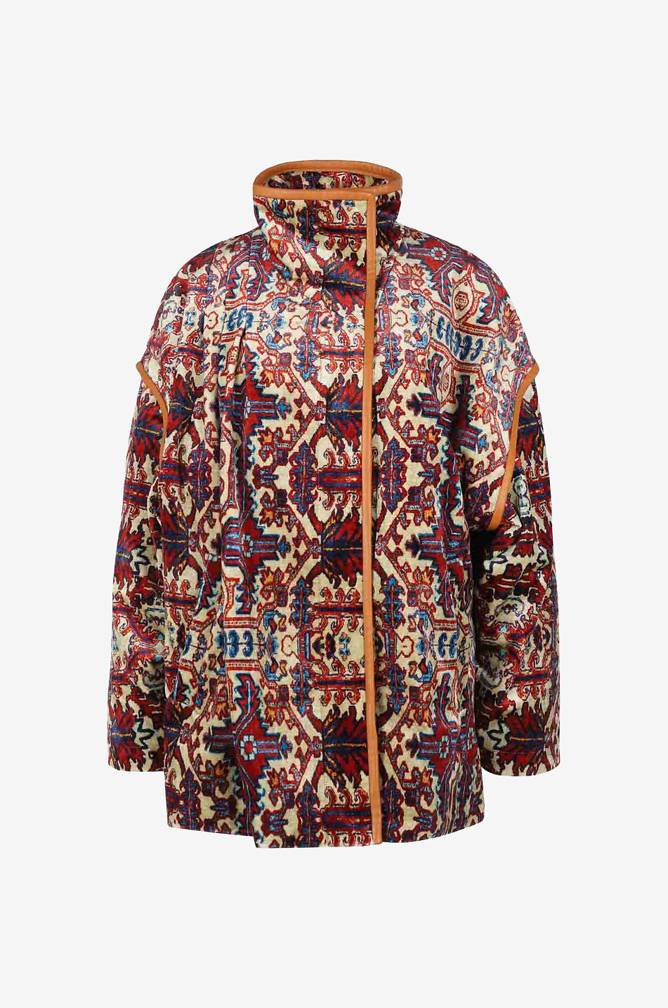 ISABEL MARANT Greta carpet printed velvet oversize jacket Women MULTI COLOURED 1