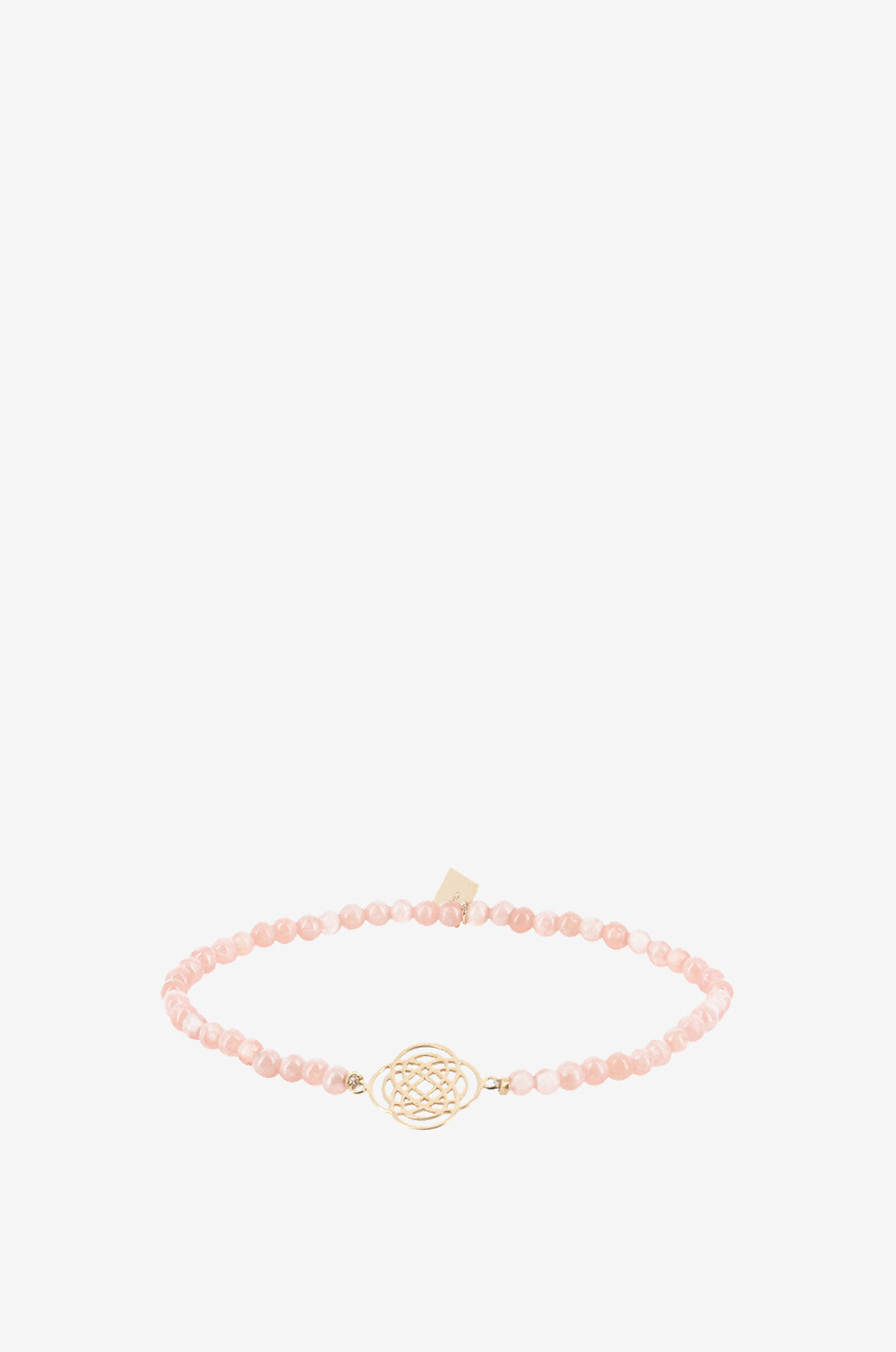 GINETTE NY Bracelet en perles de rhodochrosite Twenty Purity Mini Femme ROSE 1