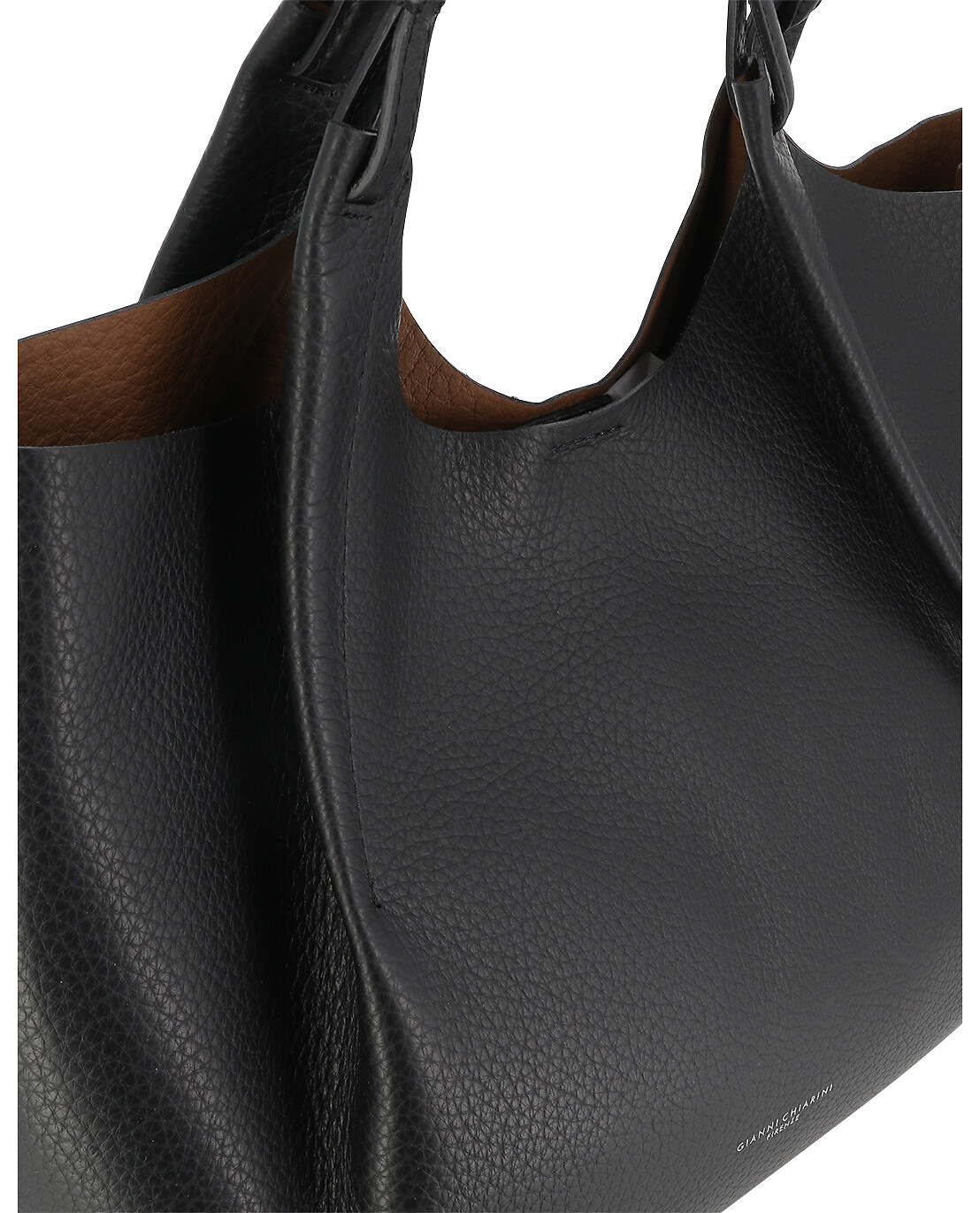 Handtasche aus genarbtem Leder Dua