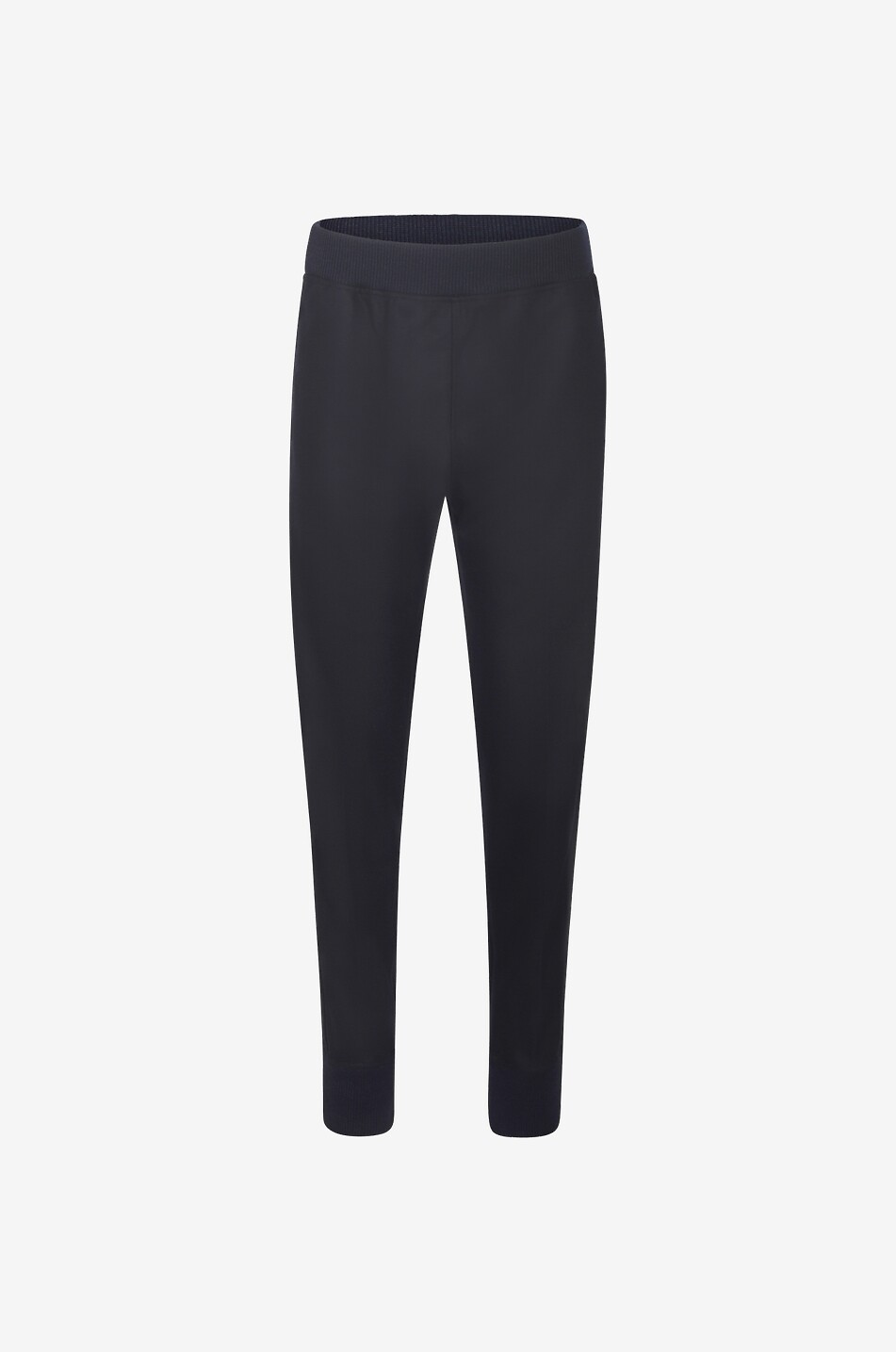 Wool felt jogging trousers