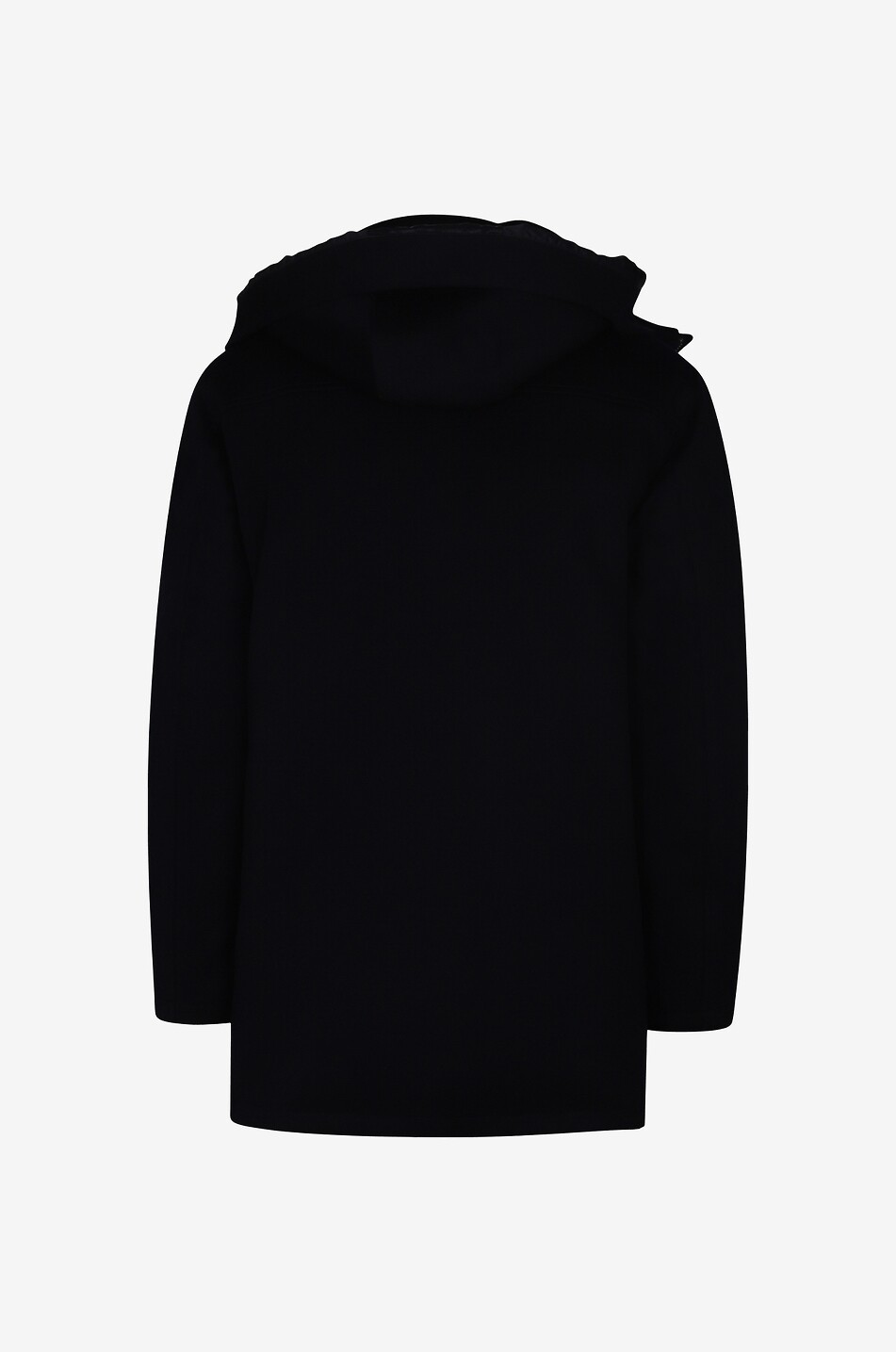MAURIZIO BALDASSARI Parka en laine vierge Homme BLEU FONCE 2
