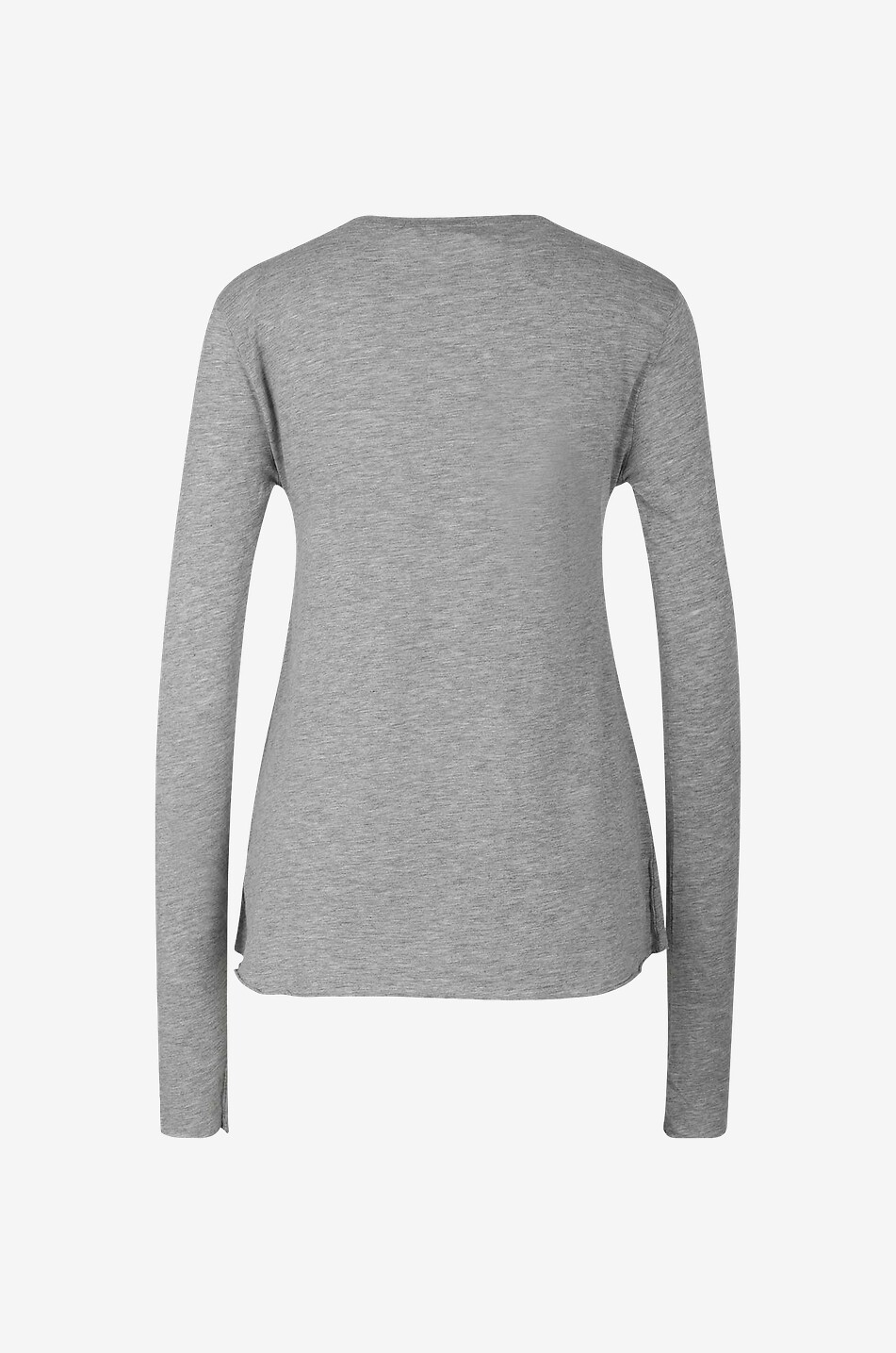 AMERICAN VINTAGE T-Shirt aus Baumwolle mit langen Ärmeln Jacksonville Damen GRAU 2