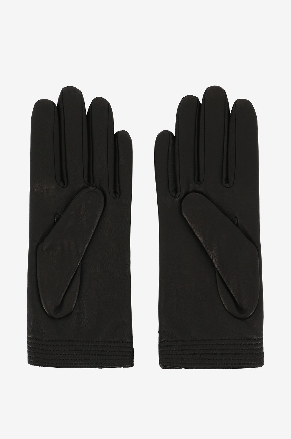 PIERO RESTELLI Handschuhe aus Nappaleder Damen SCHWARZ 2