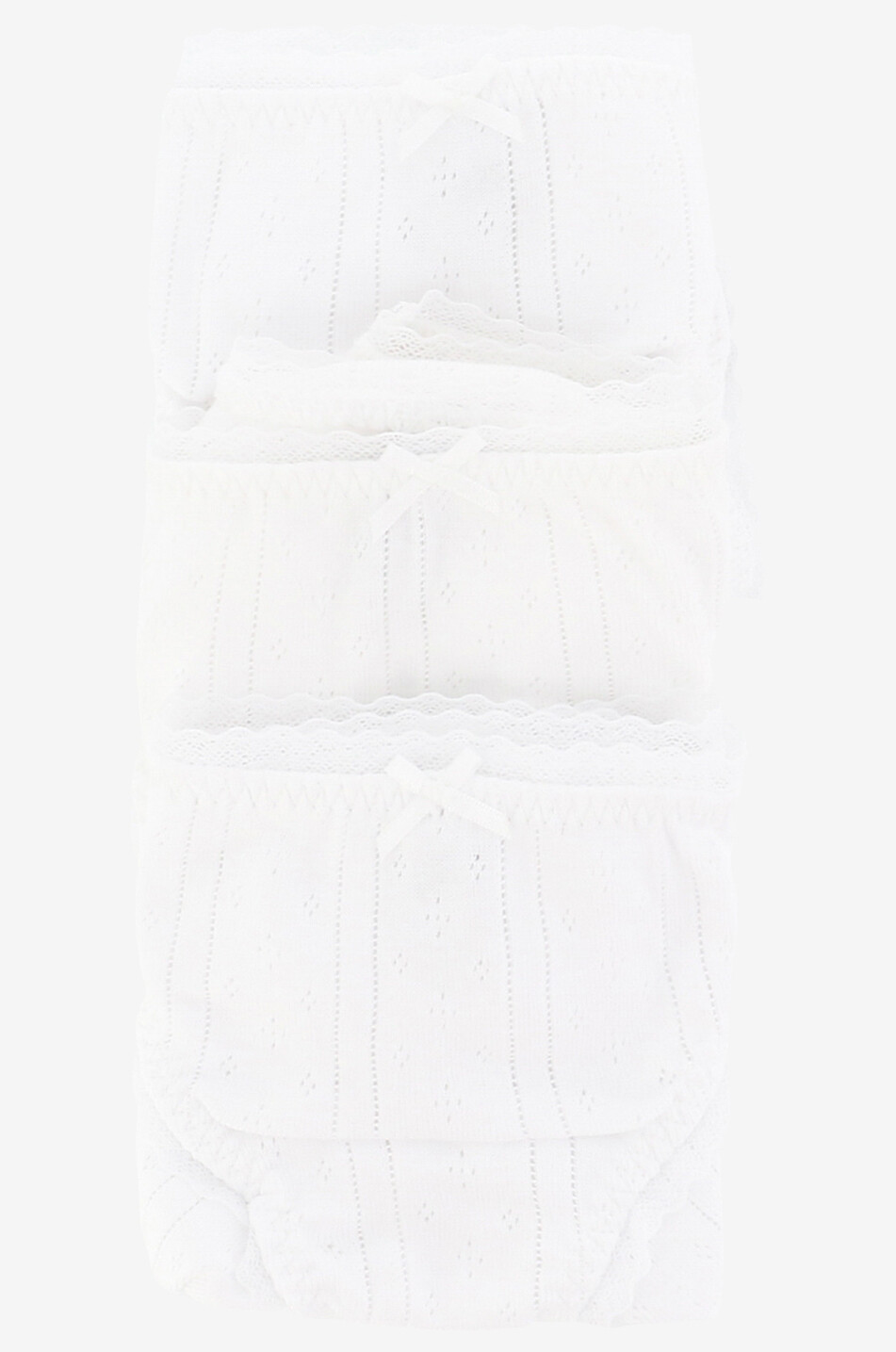 Pack 3 slips taille haute en coton bio The High Rise