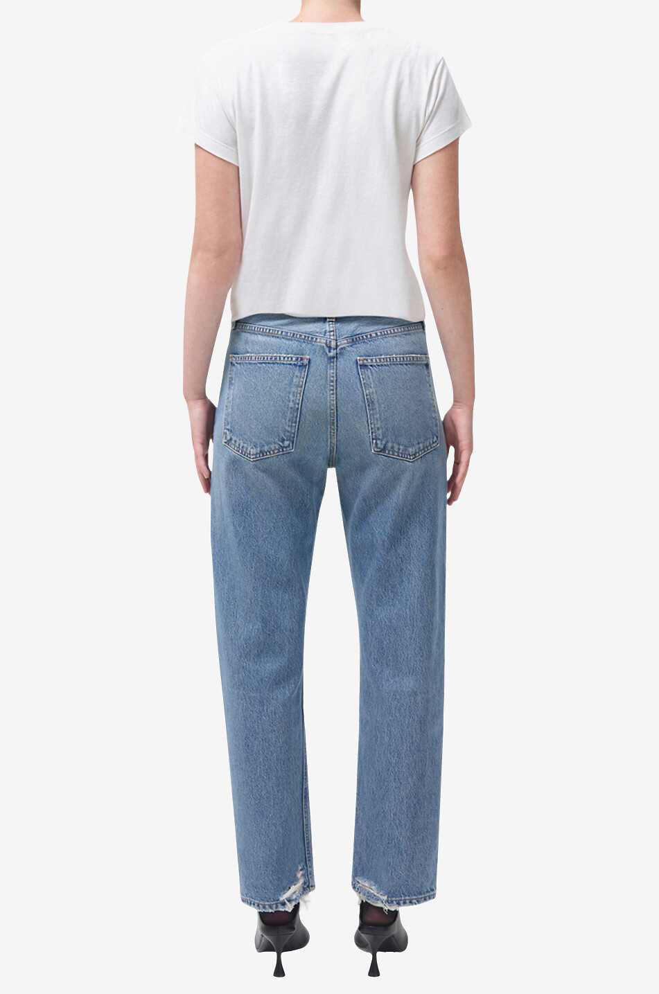 Gerade geschnittene Jeans aus biologischer Baumwolle 90s Pinch Waist