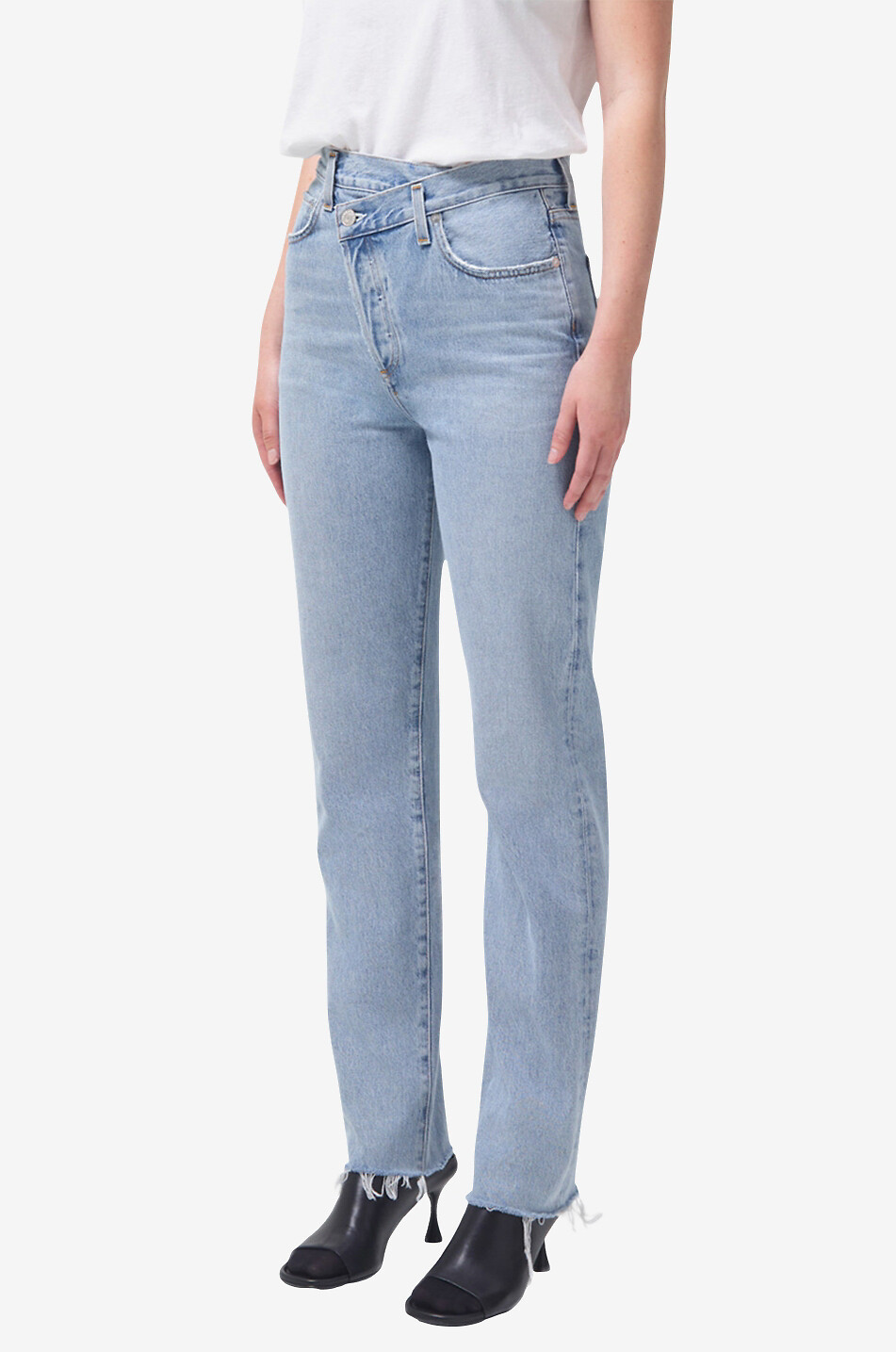 Gerade geschnittene Jeans aus Biobaumwolle Criss Cross In Dimension