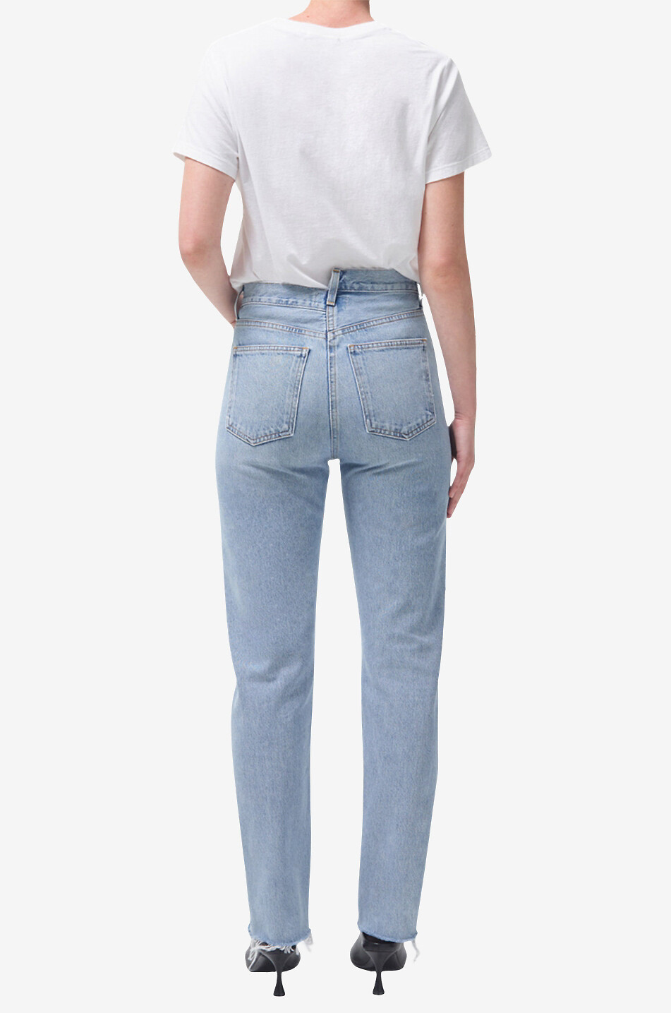 Gerade geschnittene Jeans aus Biobaumwolle Criss Cross In Dimension