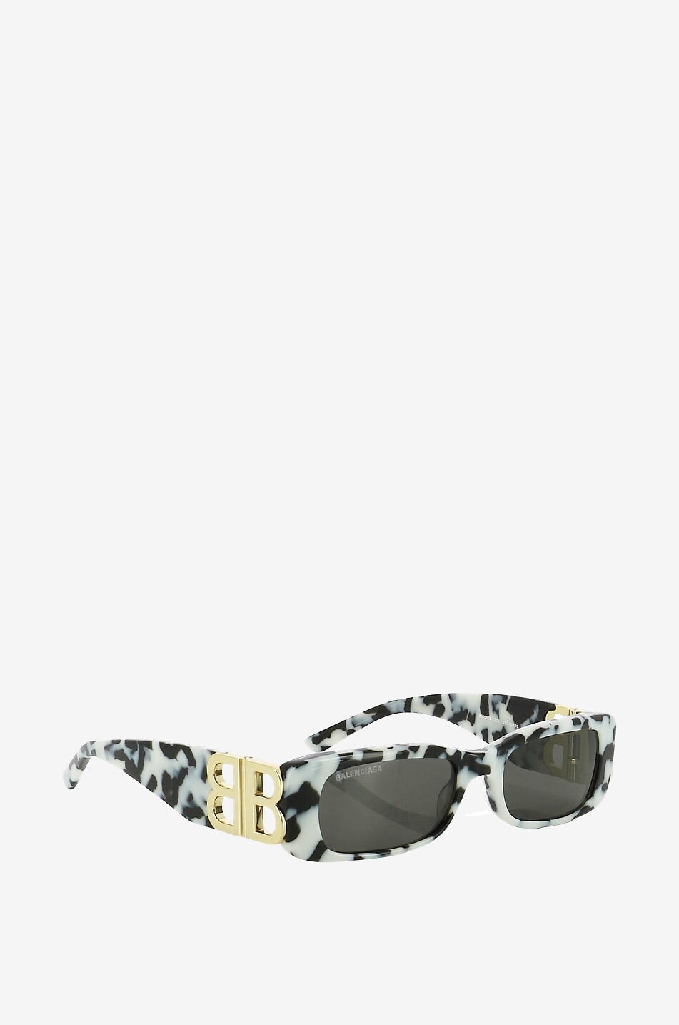 BALENCIAGA Dynasty Rectangle turtoise effect sunglasses Women MULTI COLOURED 2