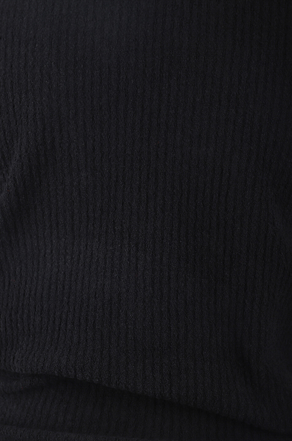 JACQUEMUS Cardigan en maille côtelé Le Gilet Noué Femme NOIR 3