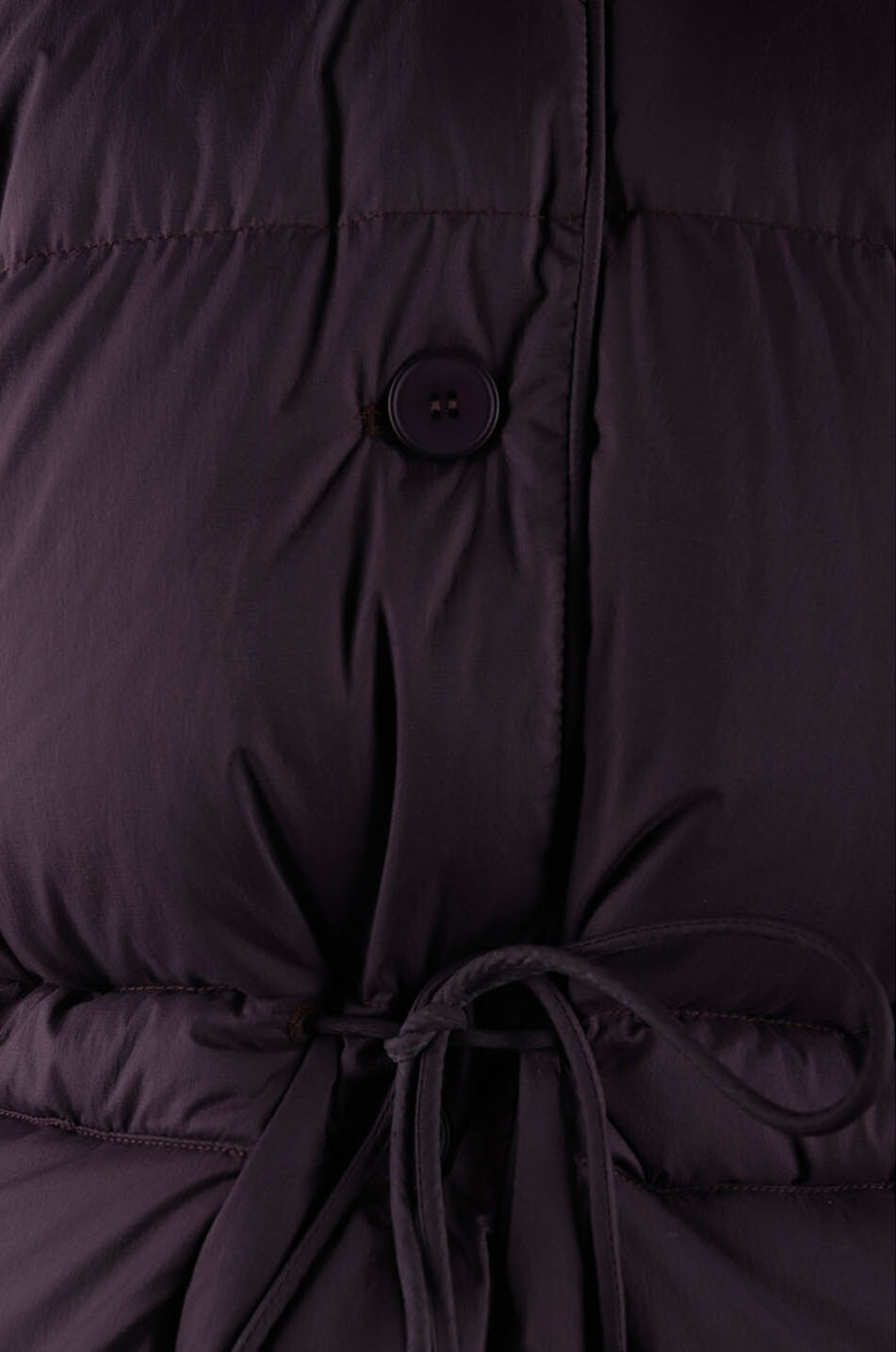 IENKI IENKI Doudoune oversize à cordon de serrage Cosy Michlin Femme VIOLET FONCÉ 3