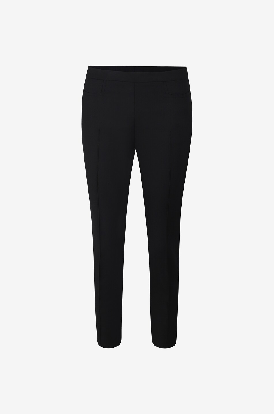 AKRIS PUNTO Franca cotton-blend cigarette trousers Women BLACK 1