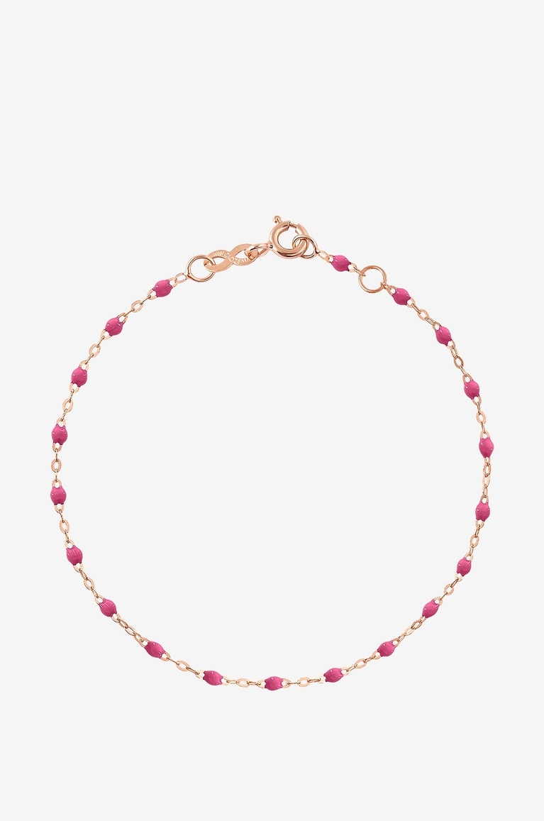 GIGI CLOZEAU Classique Gigi children's rose gold and resin bracelet - 13 cm Girl LIGHT PINK 1