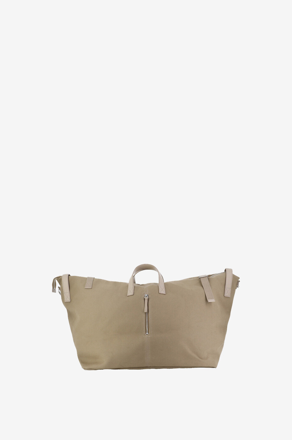 JACQUEMUS Reisetasche aus Baumwolle und Leder Le Sac à Linge Damen BEIGE 3