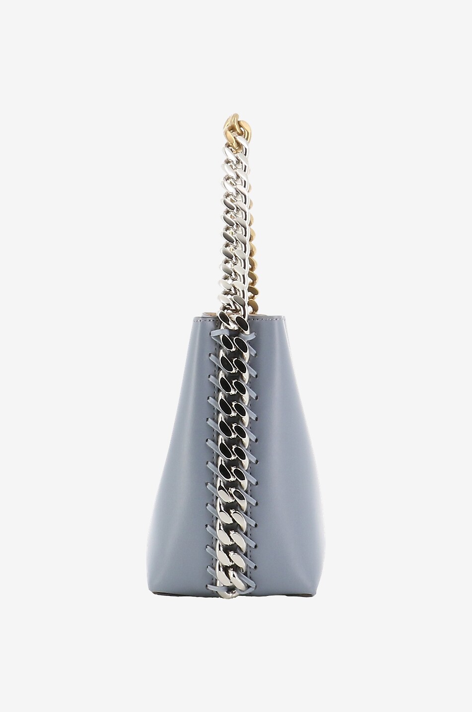 STELLA McCARTNEY Bucket-Tasche aus Kunstnappaleder Frayme Damen BLAU 4