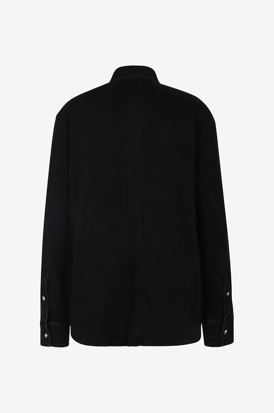 BALMAIN Utility-Überhemd aus Denim Herren SCHWARZ 2