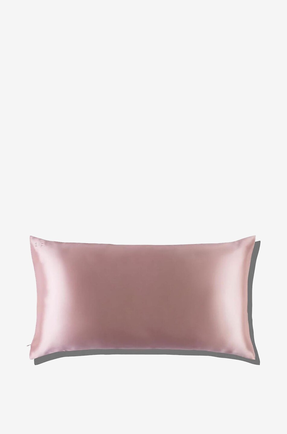 Housse de coussin en soie Pink Queen