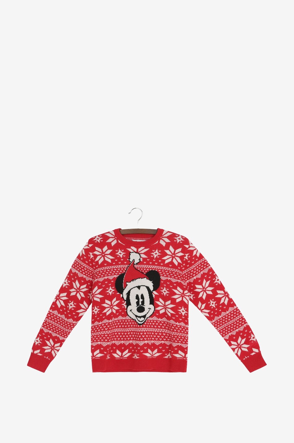 MC2 SAINT BARTH Douglas Mickey Merry boy's Christmas jumper Boy RED 1
