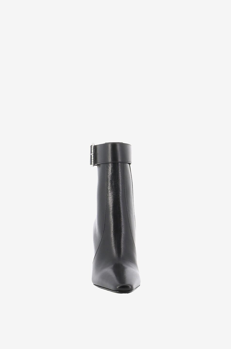 SAINT LAURENT PARIS Jill 90 vintage leather heeled ankle boots Women BLACK 2