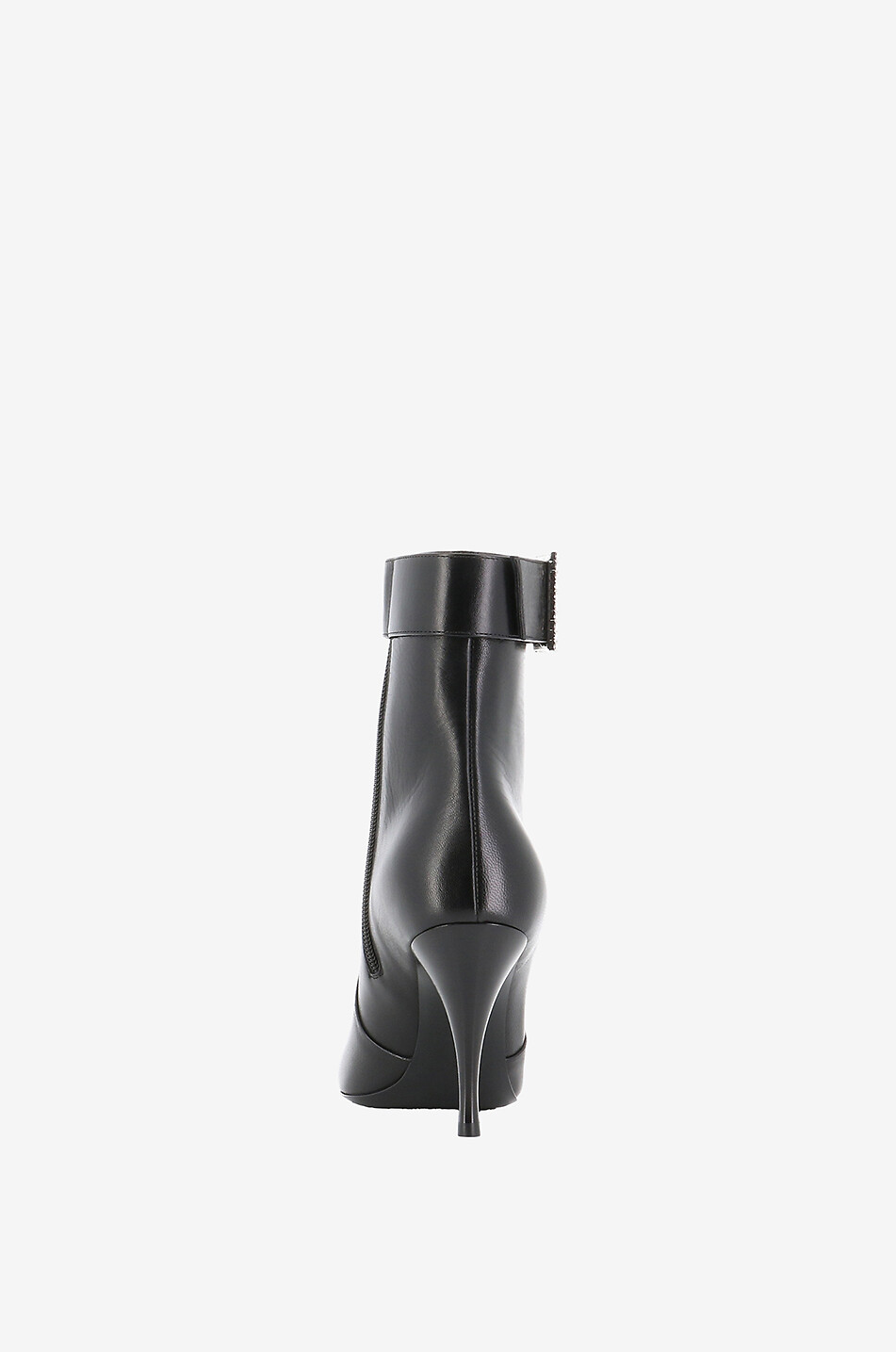 SAINT LAURENT PARIS Jill 90 vintage leather heeled ankle boots Women BLACK 4