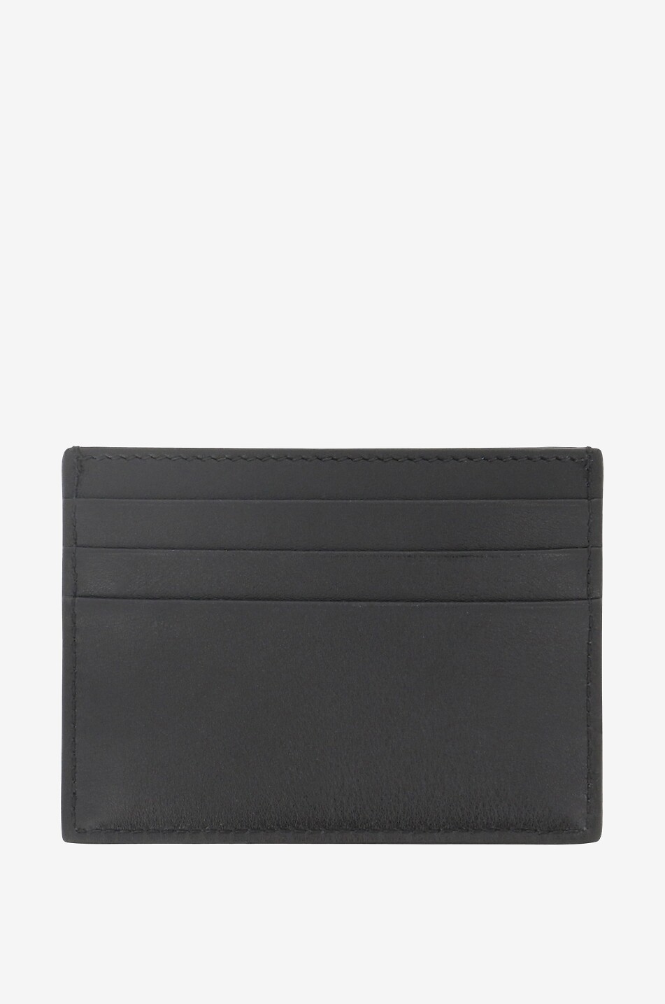 ALEXANDER McQUEEN Porte-cartes compact en cuir The Harness Homme NOIR 2